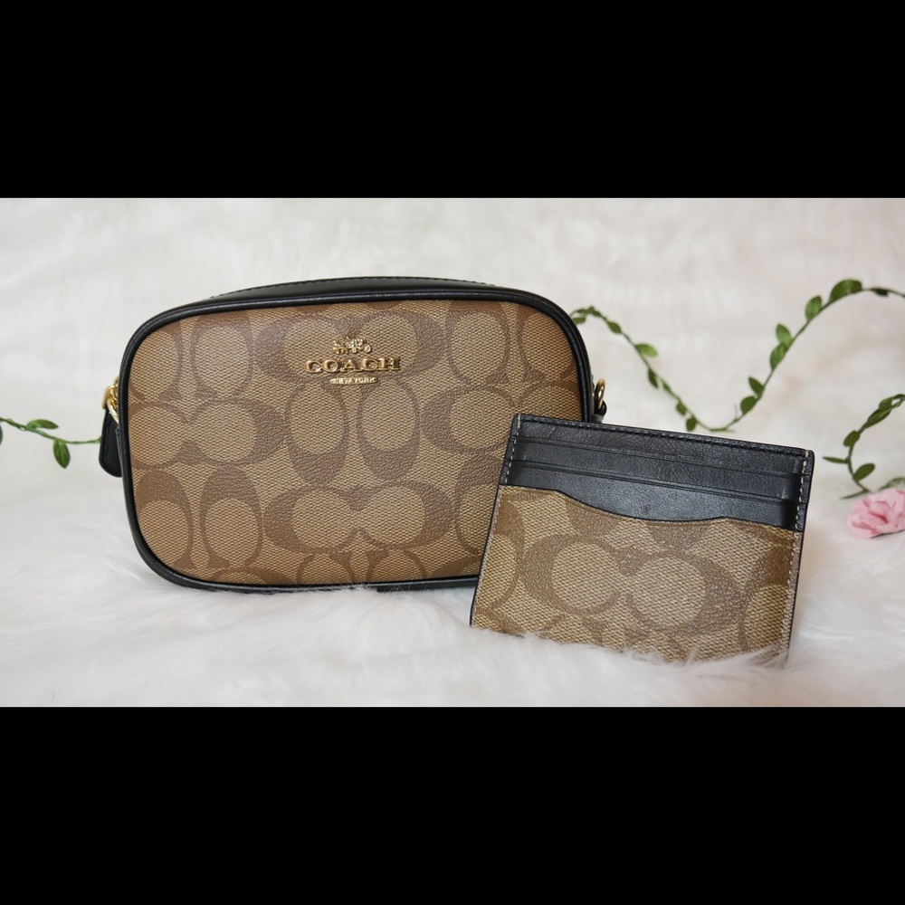 Signature COACH Belt Bag w/ Strap + Card Case ❤️
